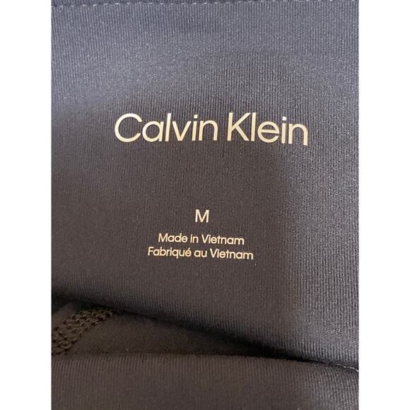 Calvin Klein Gray High Waisted Skinny Activewear Athletic Yoga Leggings Pants M - Picture 5 of 5